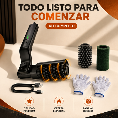 Cepillo Eléctrico 360° para Parrillas AURA 🇨🇱